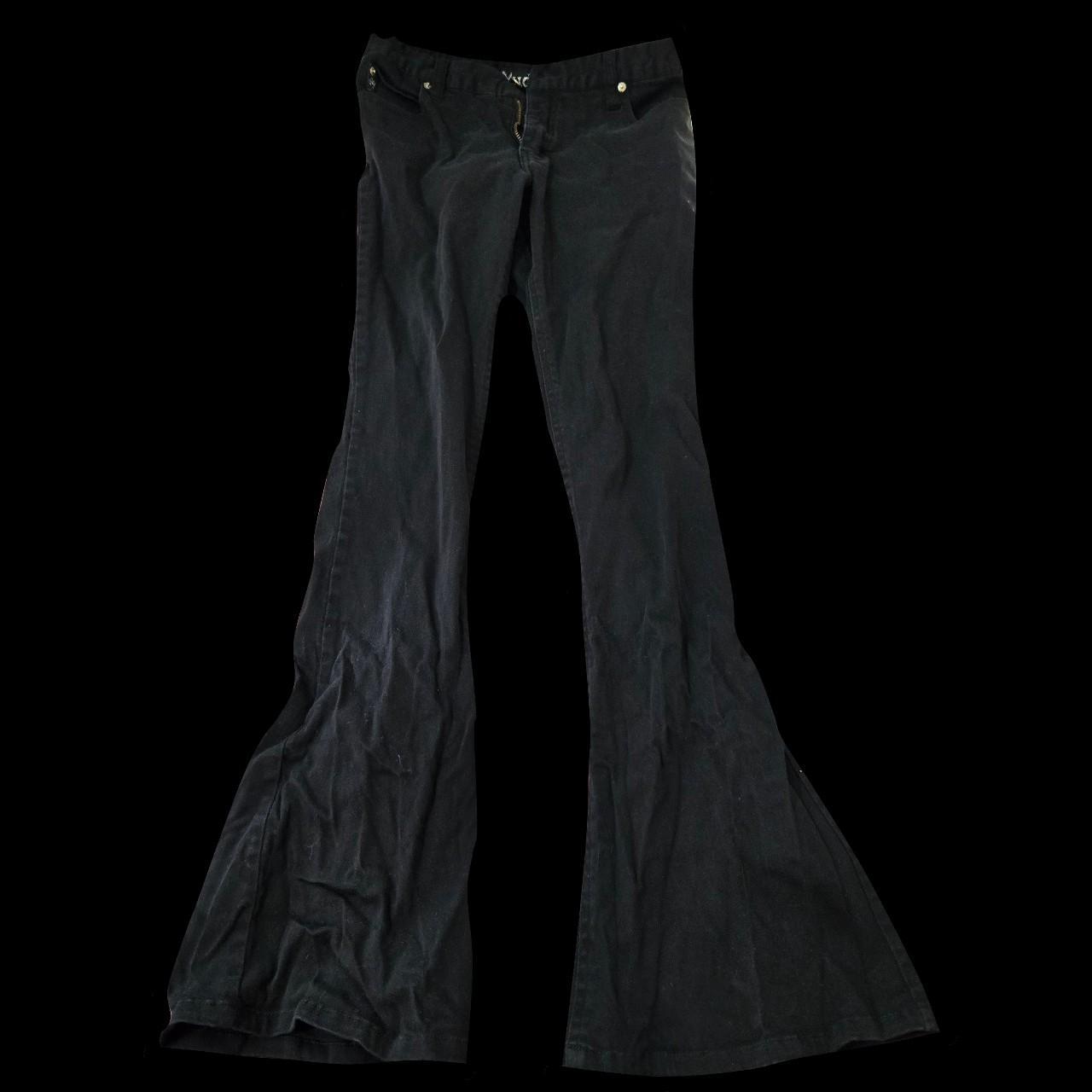 ☆ s-m black mudd flare jeans ☆, adorable