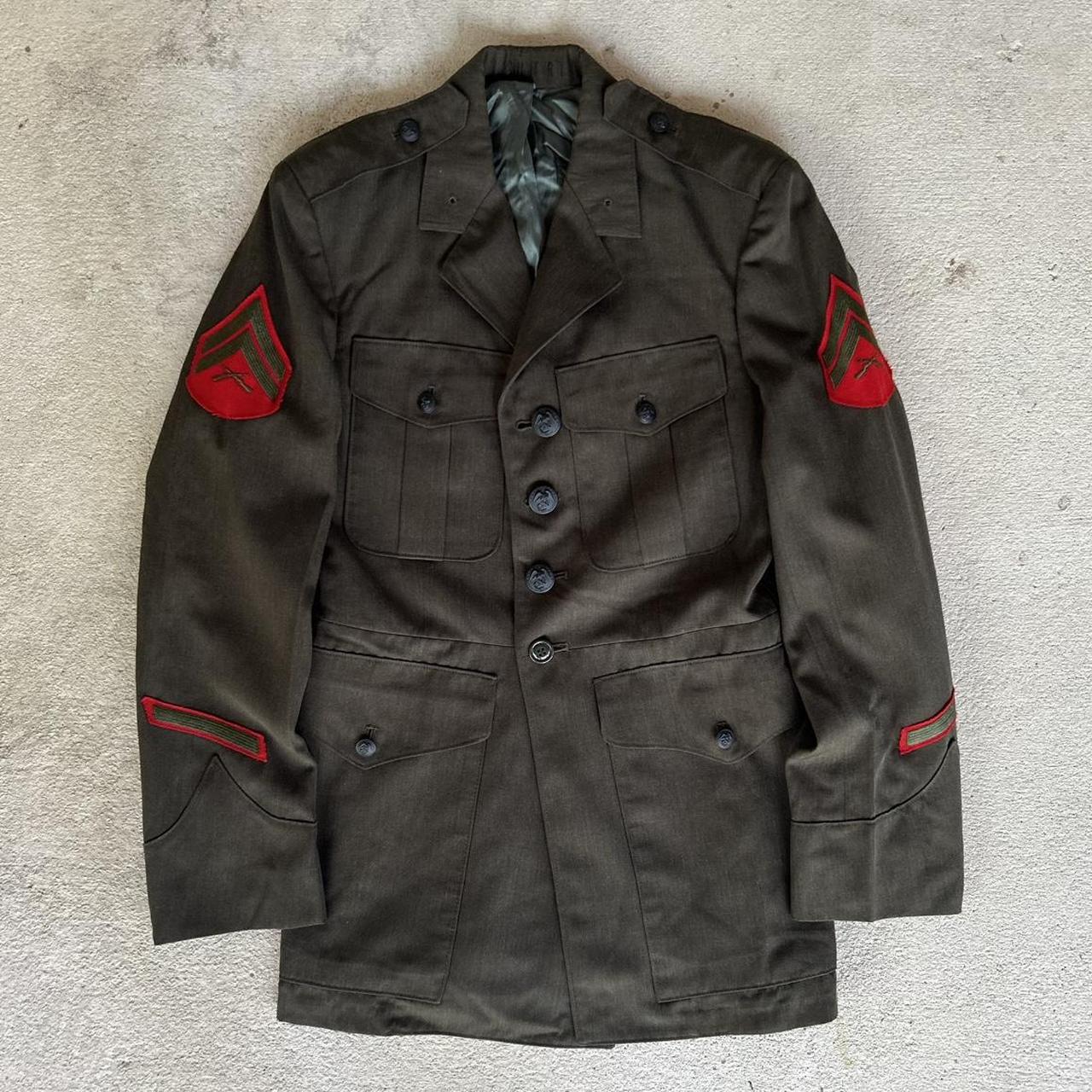 American Vintage Men's Blazer Jacket - Green - M … - image 1