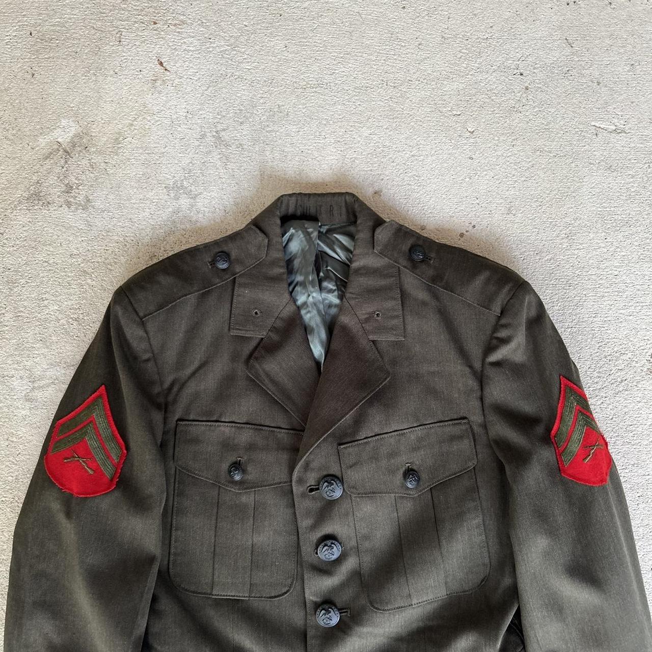 American Vintage Men's Blazer Jacket - Green - M … - image 2