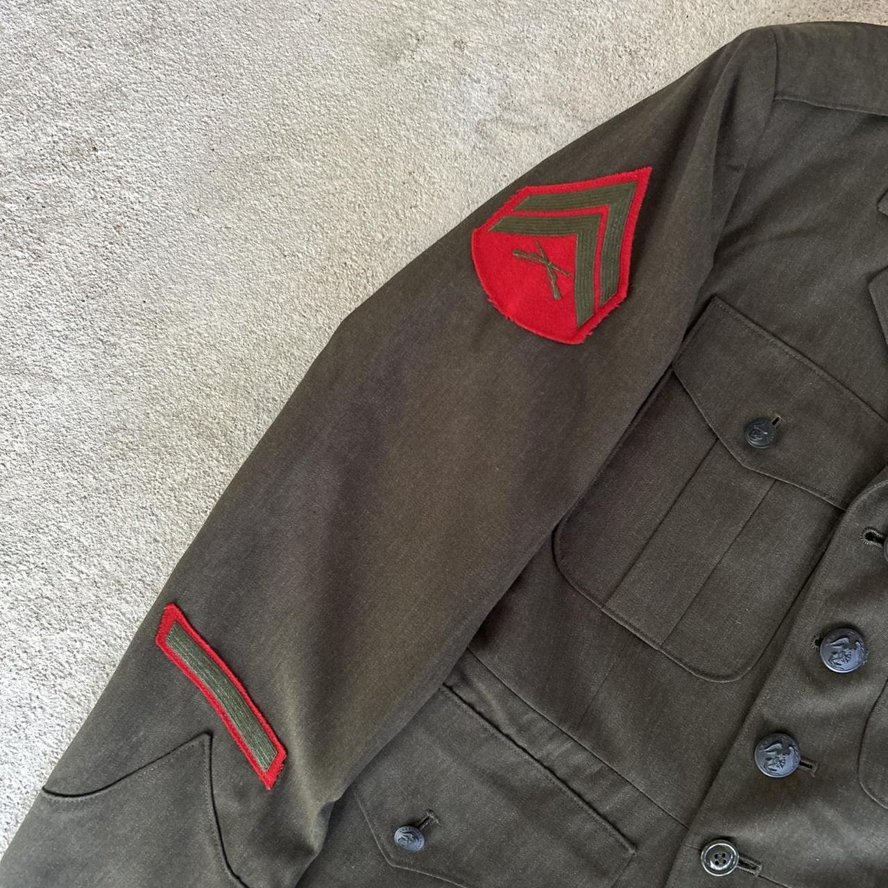 American Vintage Men's Blazer Jacket - Green - M … - image 3