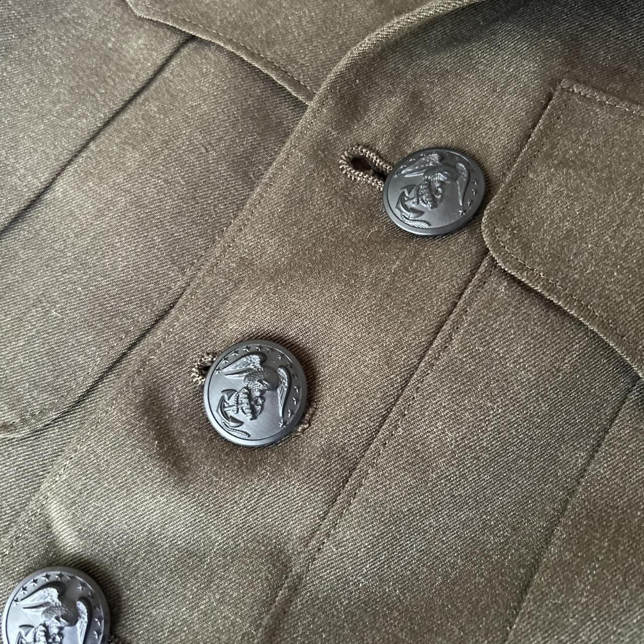 American Vintage Men's Blazer Jacket - Green - M … - image 5