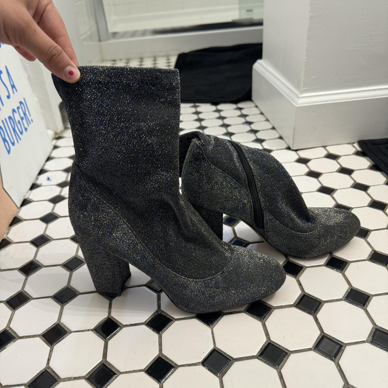 Blu and gold Sam Edelman boots size 10