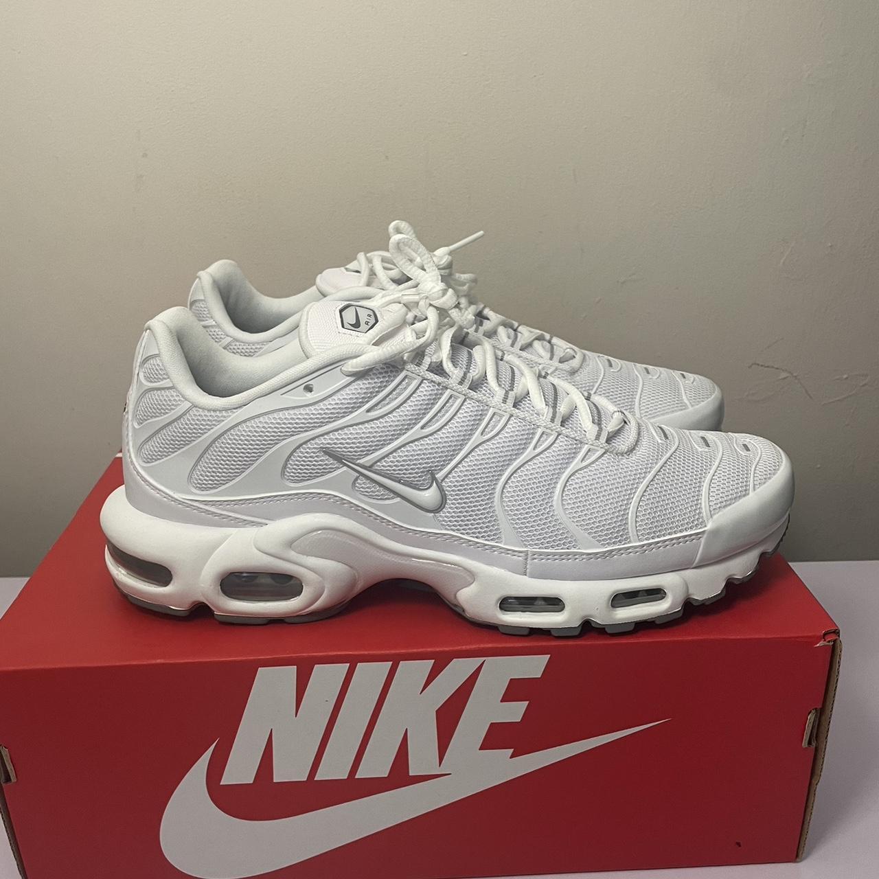 Nike TN Triple White Brand New in Box RRP... - Depop