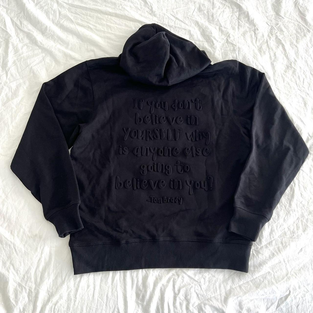 black and pine green hoodie