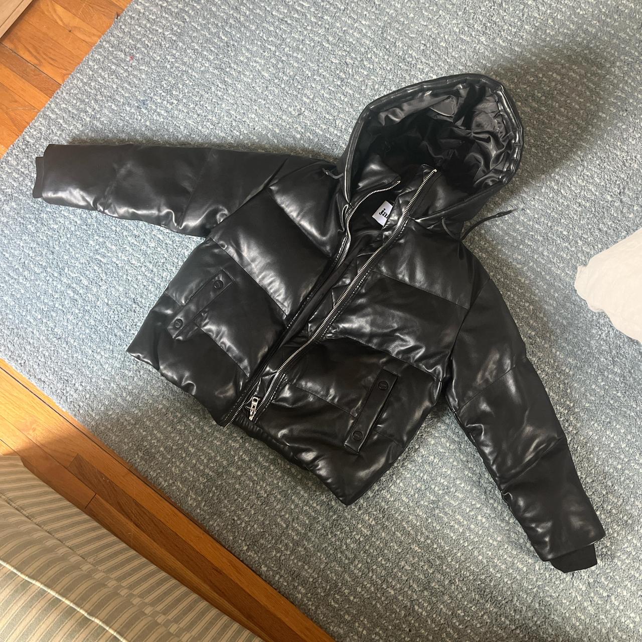 Selling Jakke Poppy Vegan Leather Puffer