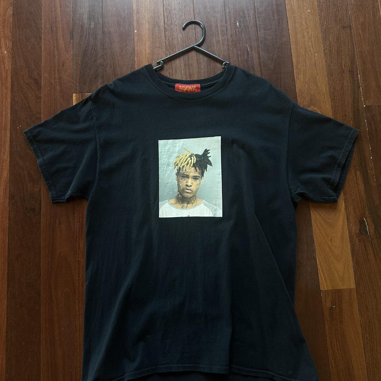 REVENGE x XXXTENTACION mugshot tee, authentic, size... - Depop