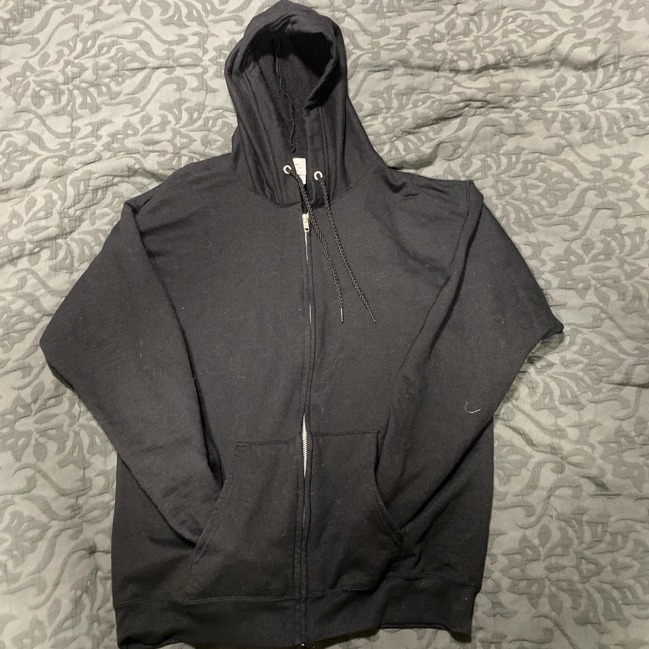 Blacl jacket No shipping, pick up in Santa... - Depop