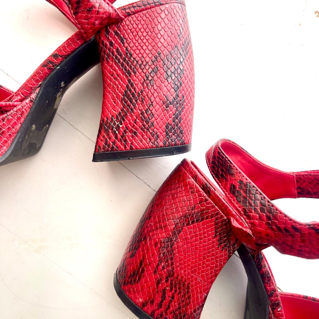 Rocket Dog Snakeskin Vintage 90's Chunky Block