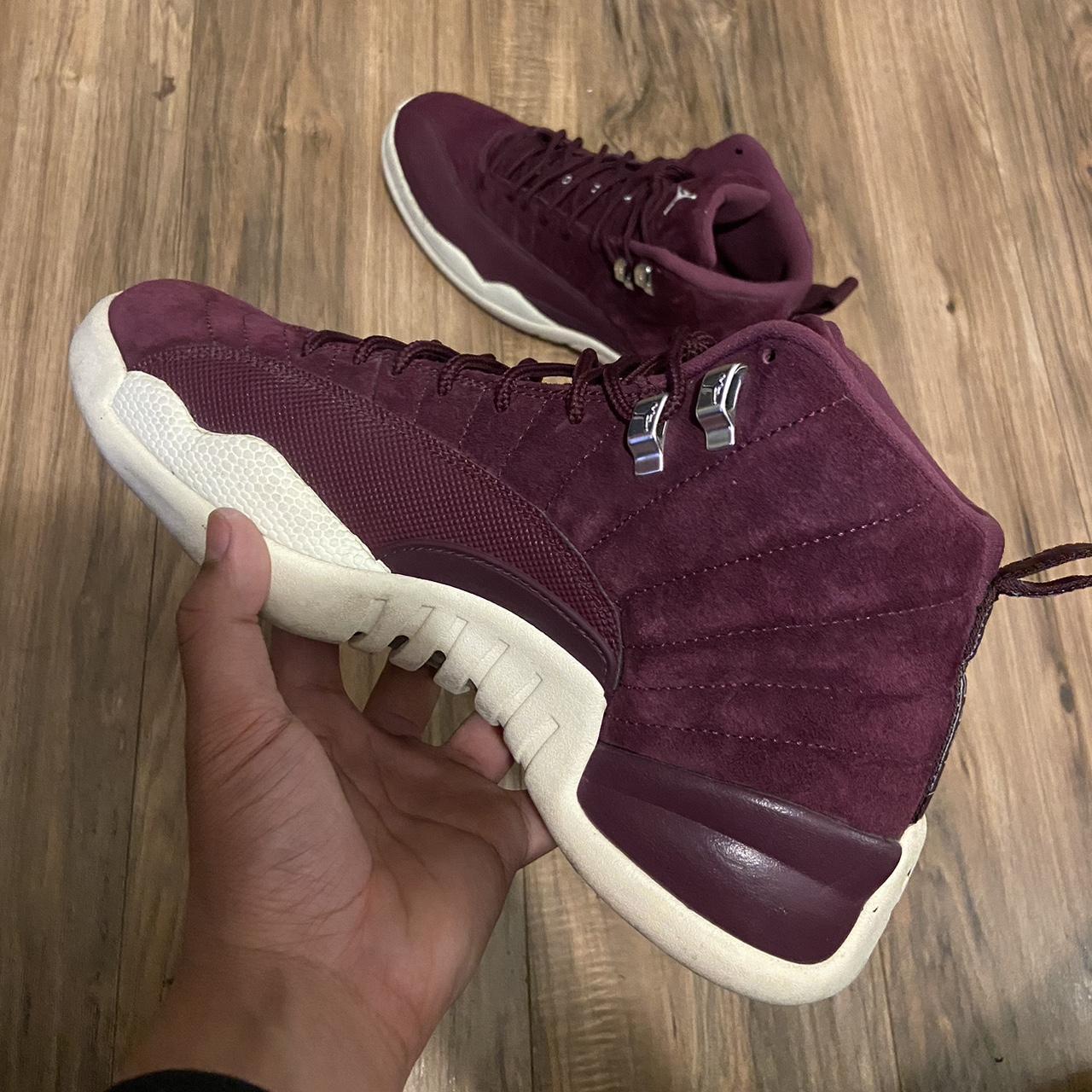 Jordan 12 Bordeaux Retro Size 9.5 Barely Worn Need. Depop