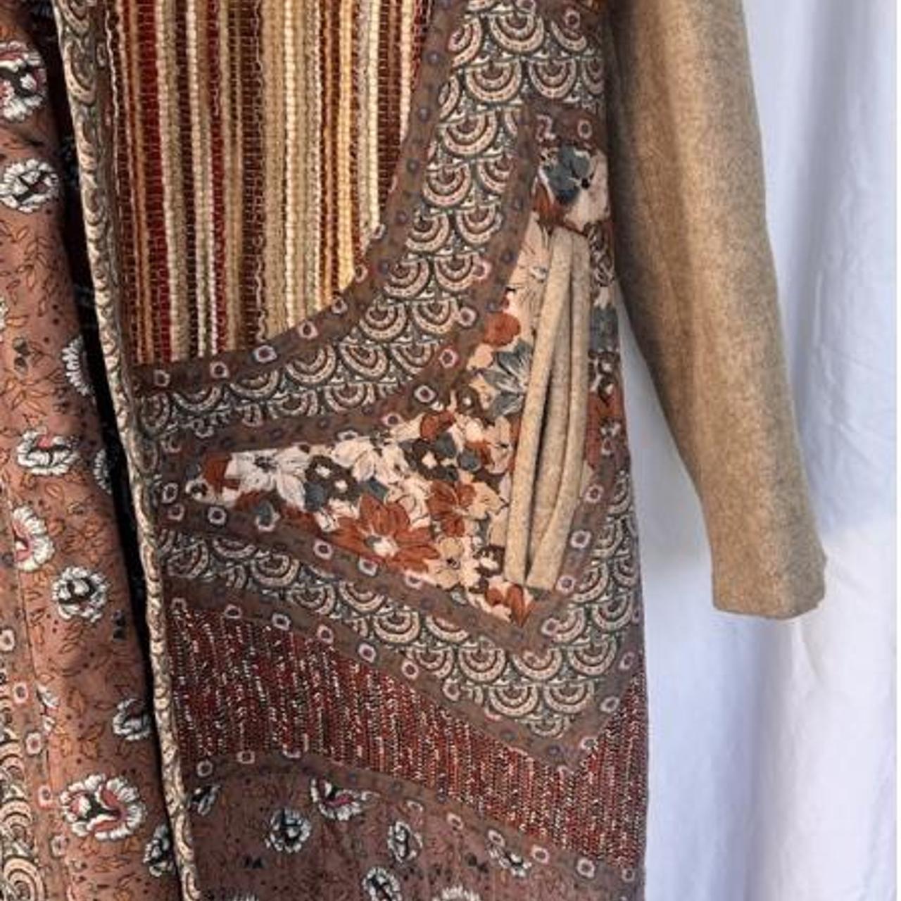 Source Unknown Women's Overcoat - Brown - M – Vin… - image 4