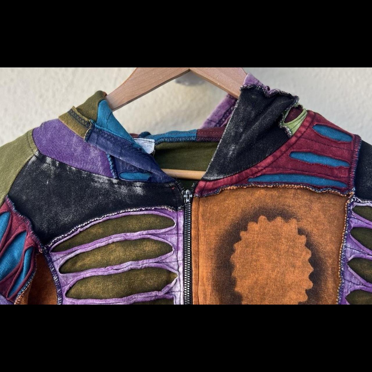 Source Unknown Women's Hoodie - Multi - XL – Colo… - image 2