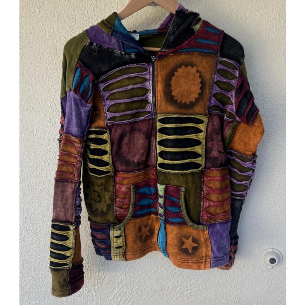 Source Unknown Women's Hoodie - Multi - XL – Colo… - image 1