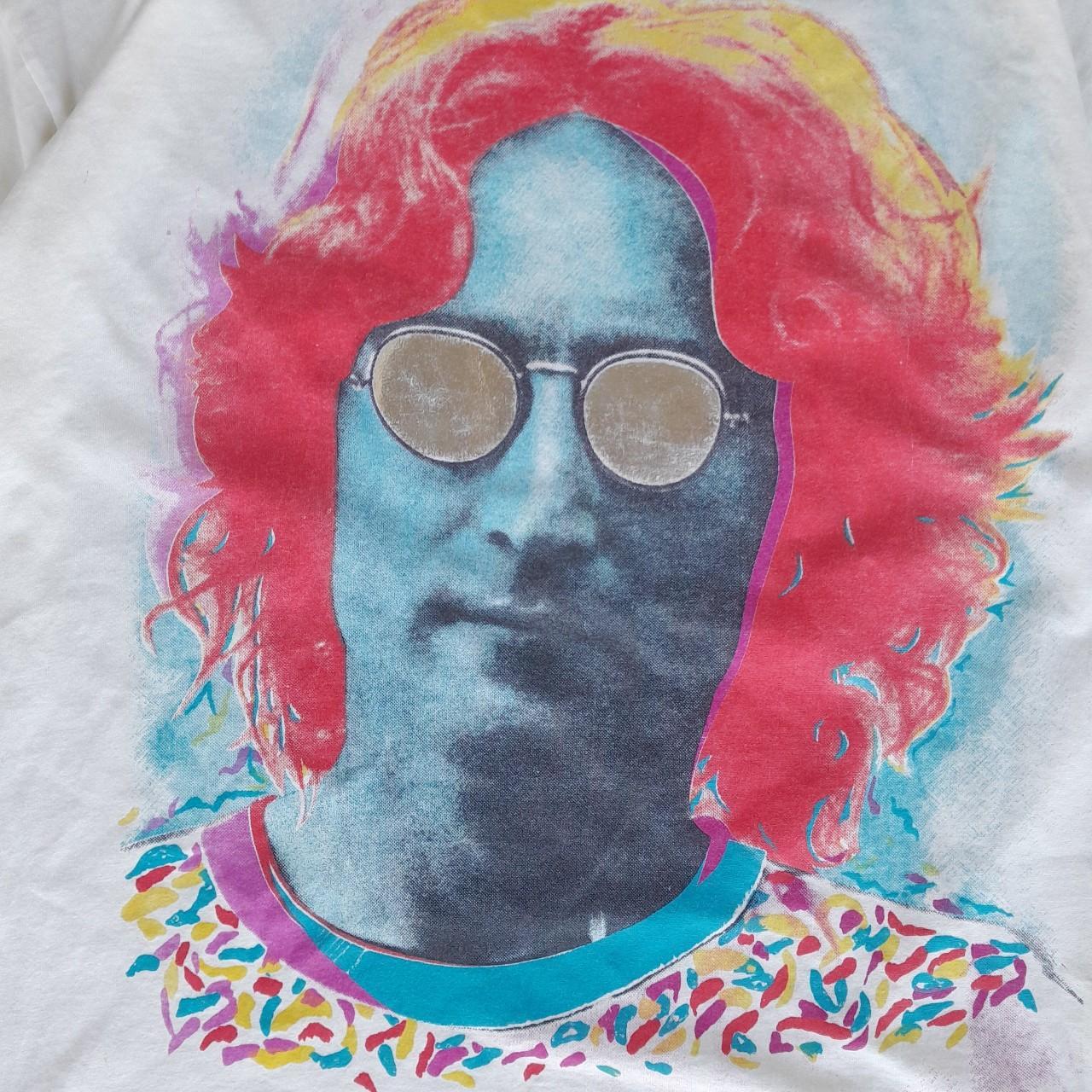 Vintage RARE 80s John Lennon Imagine CLONES SCREEN Depop