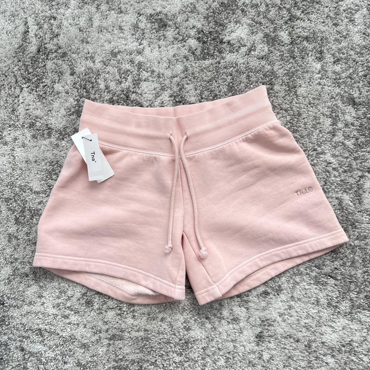 TNA sweat fleece short 2XS TTP pink rose Brand new. Depop