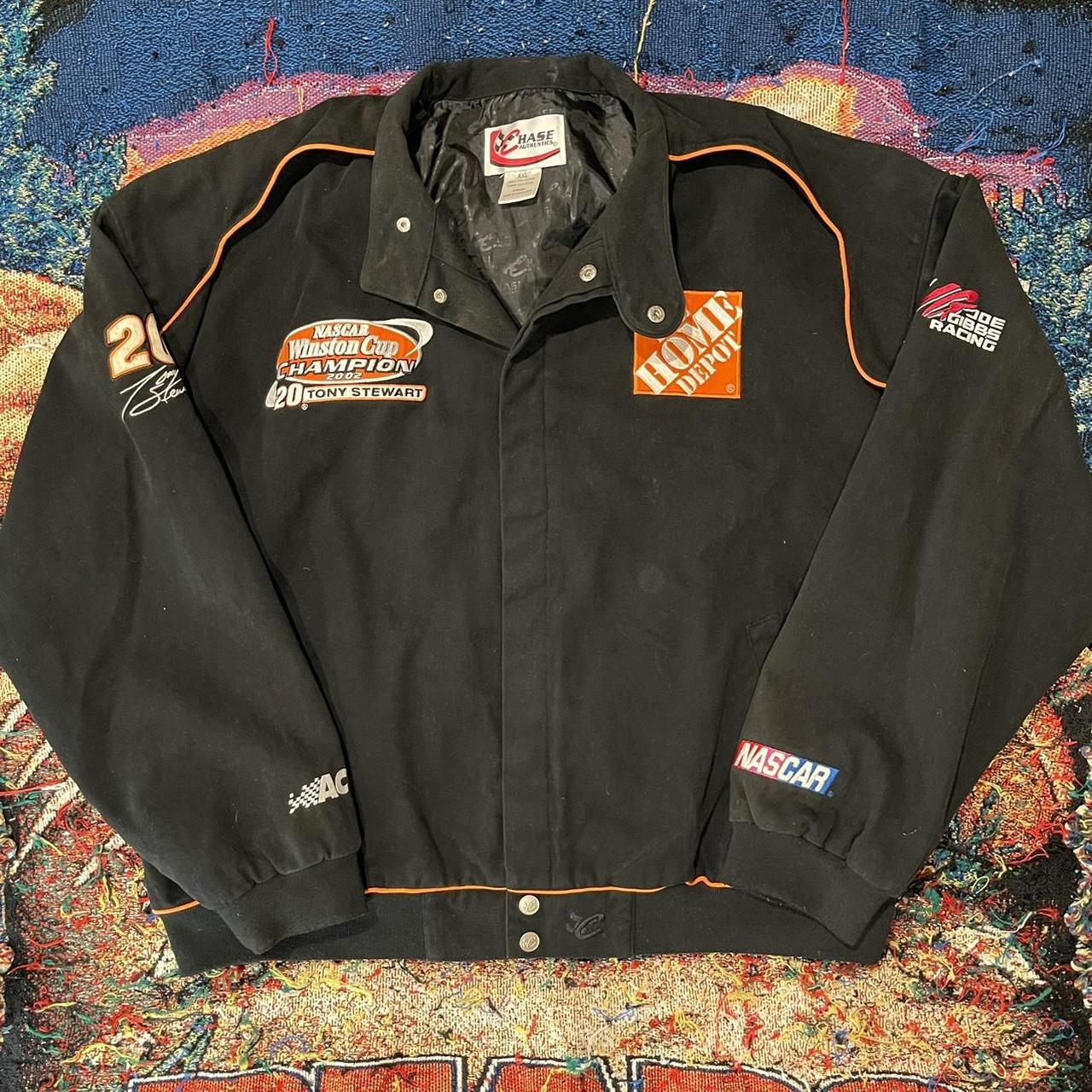 Vintage y2k cheapest the home depot jacket chase authentic nascar