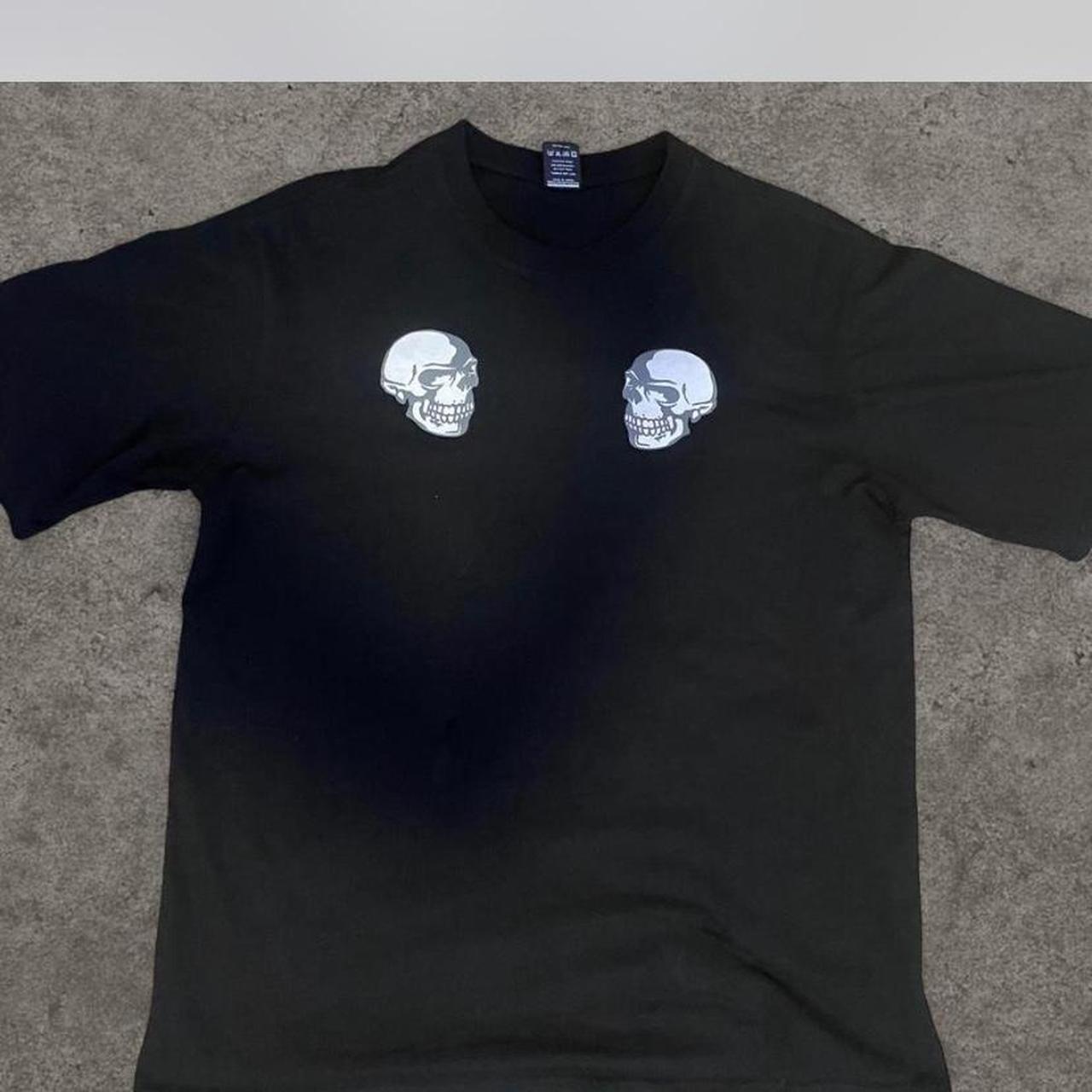 NUMBER NINE “GOTHAM CITY” SHIRT size 1, small stain | Depop