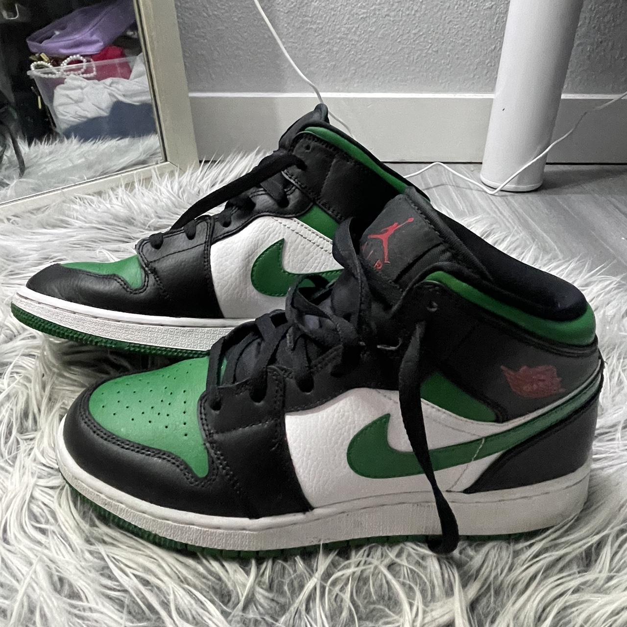 jordans 1 mid green
