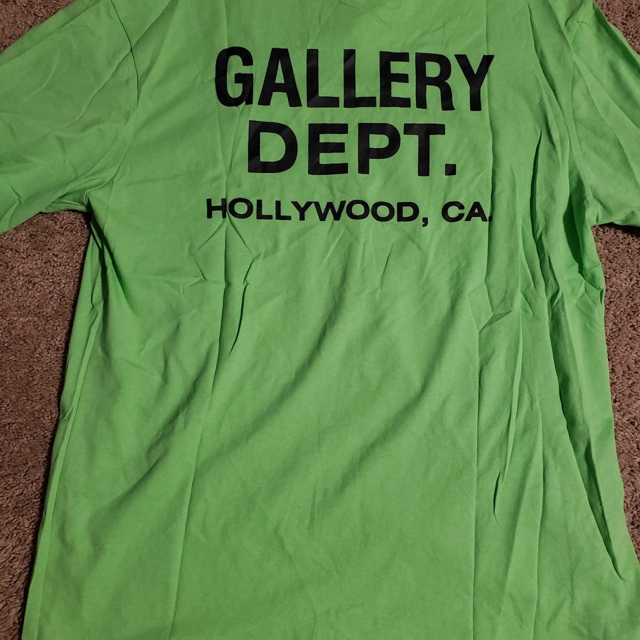 Lime Green Galley Dept. Shirt. Never worn, Took it... - Depop