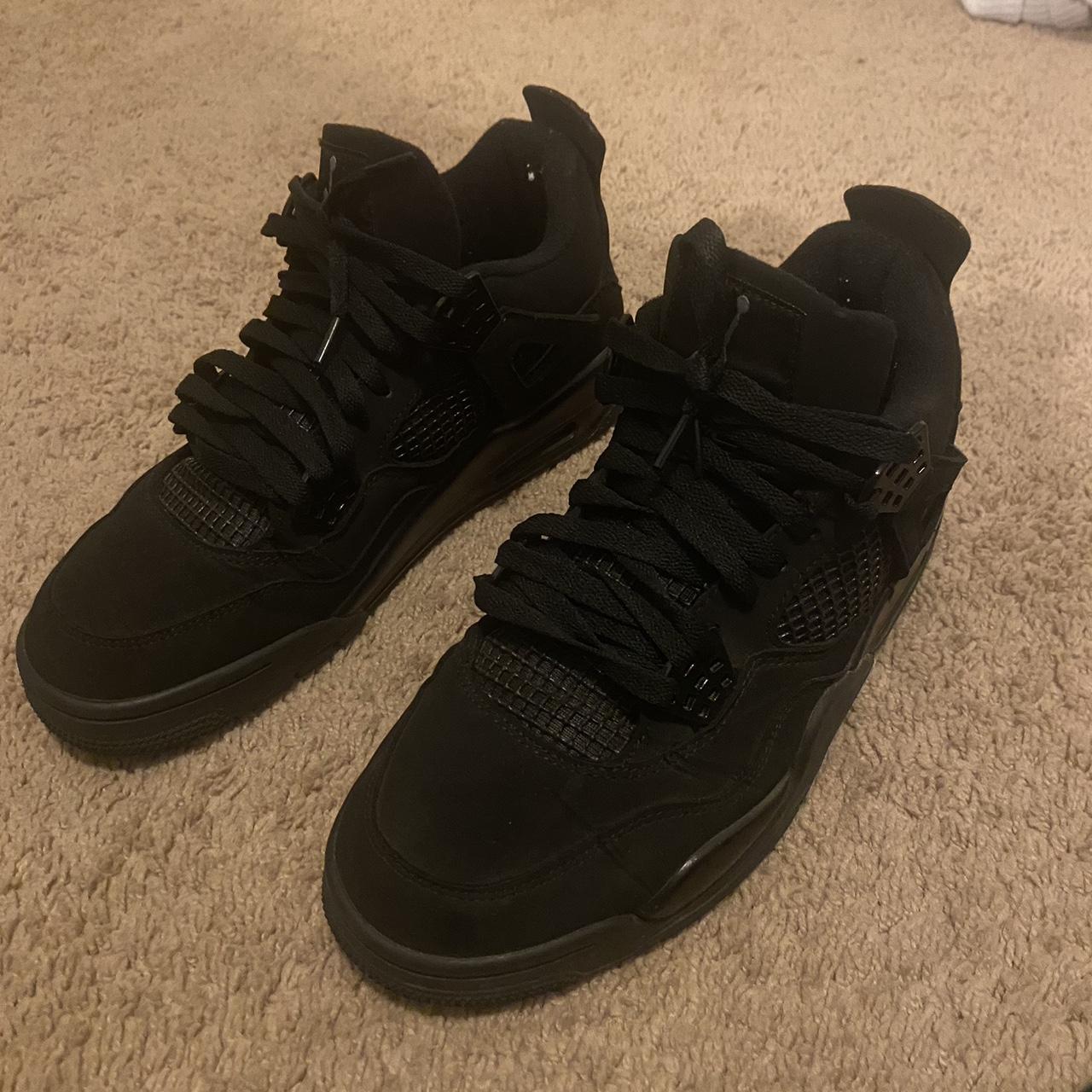 black cats jordan 4 gs
