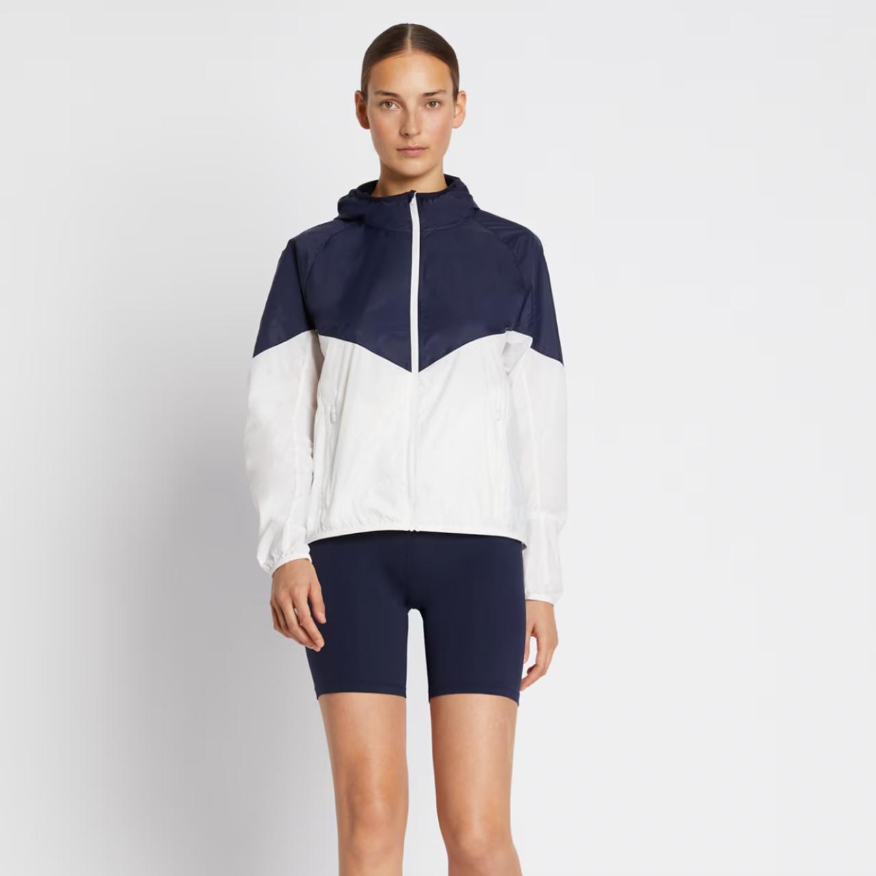 【TORY SPORT】PACKABLE NYLON CHEVRON JACKET Tory Sport Tory Burch Packable Nylon Chevron Jacket In Tory