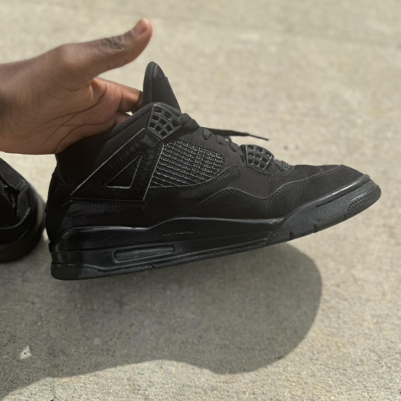 black cats jordan 4 gs