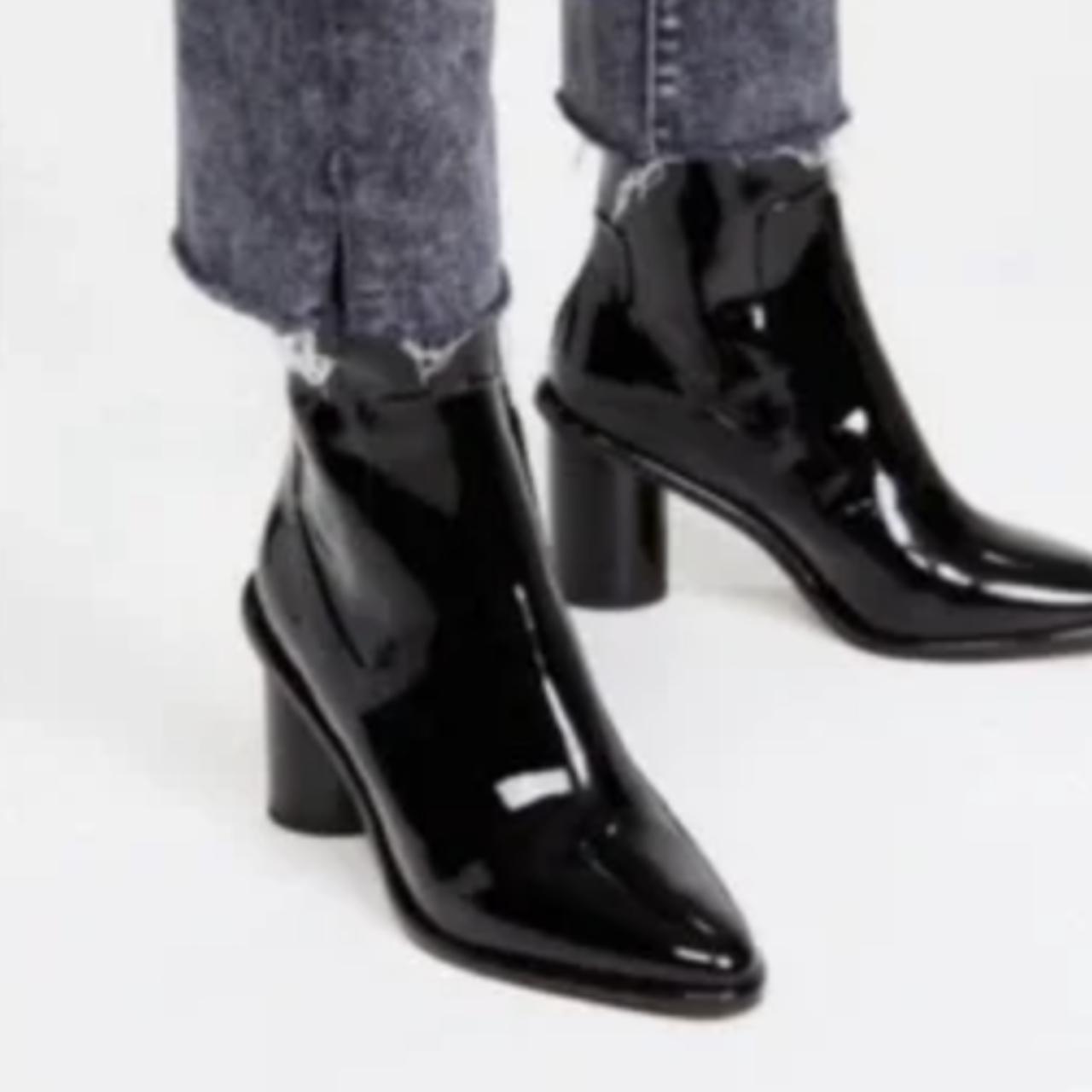 Rag and bone patent boots best sale