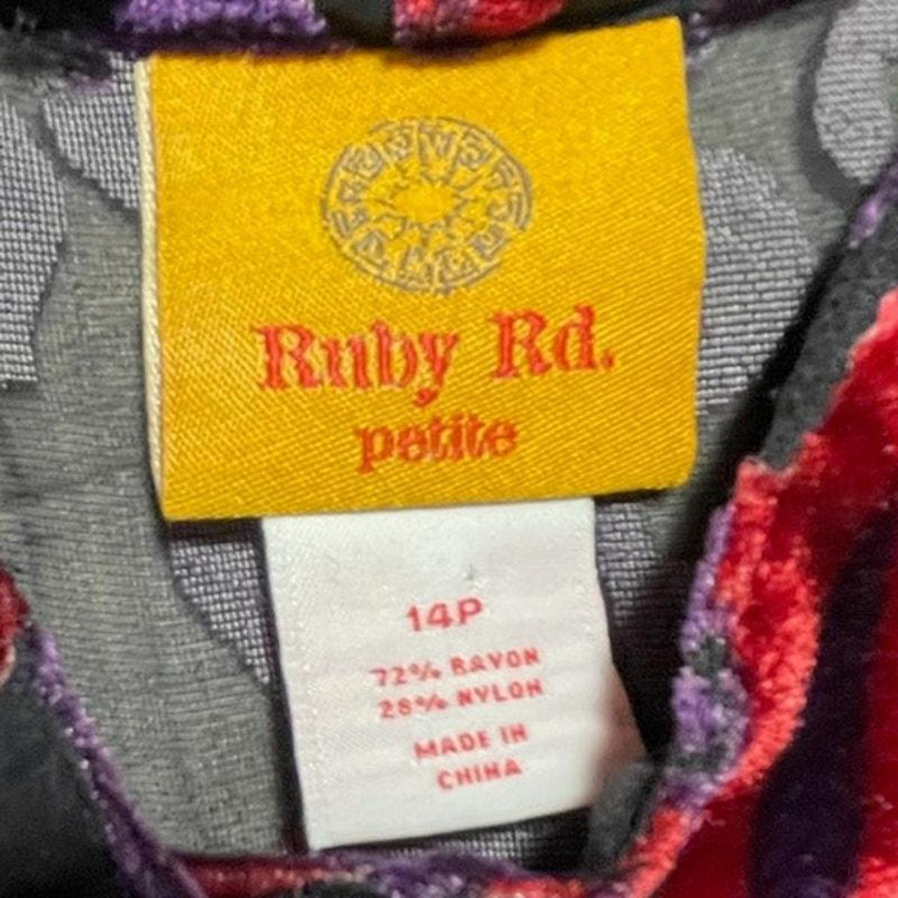 Ruby Rd. Women's Blouse - Black/Multi - 14 – Ruby… - image 4