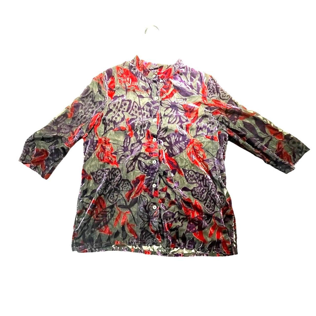 Ruby Rd. Women's Blouse - Black/Multi - 14 – Ruby… - image 1