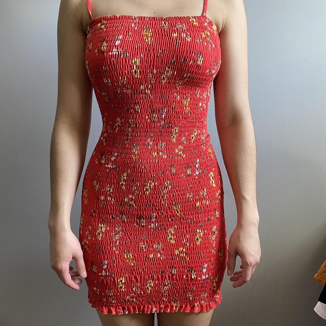 Floral Red Summer Dress Forever 21 Red Summer Dress Forever 21 Sales