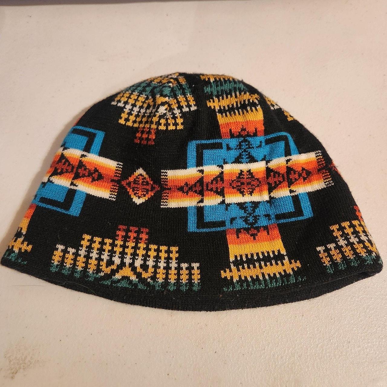 Pendleton Men's Hat - Black/Blue – Pendleton Azte… - image 4