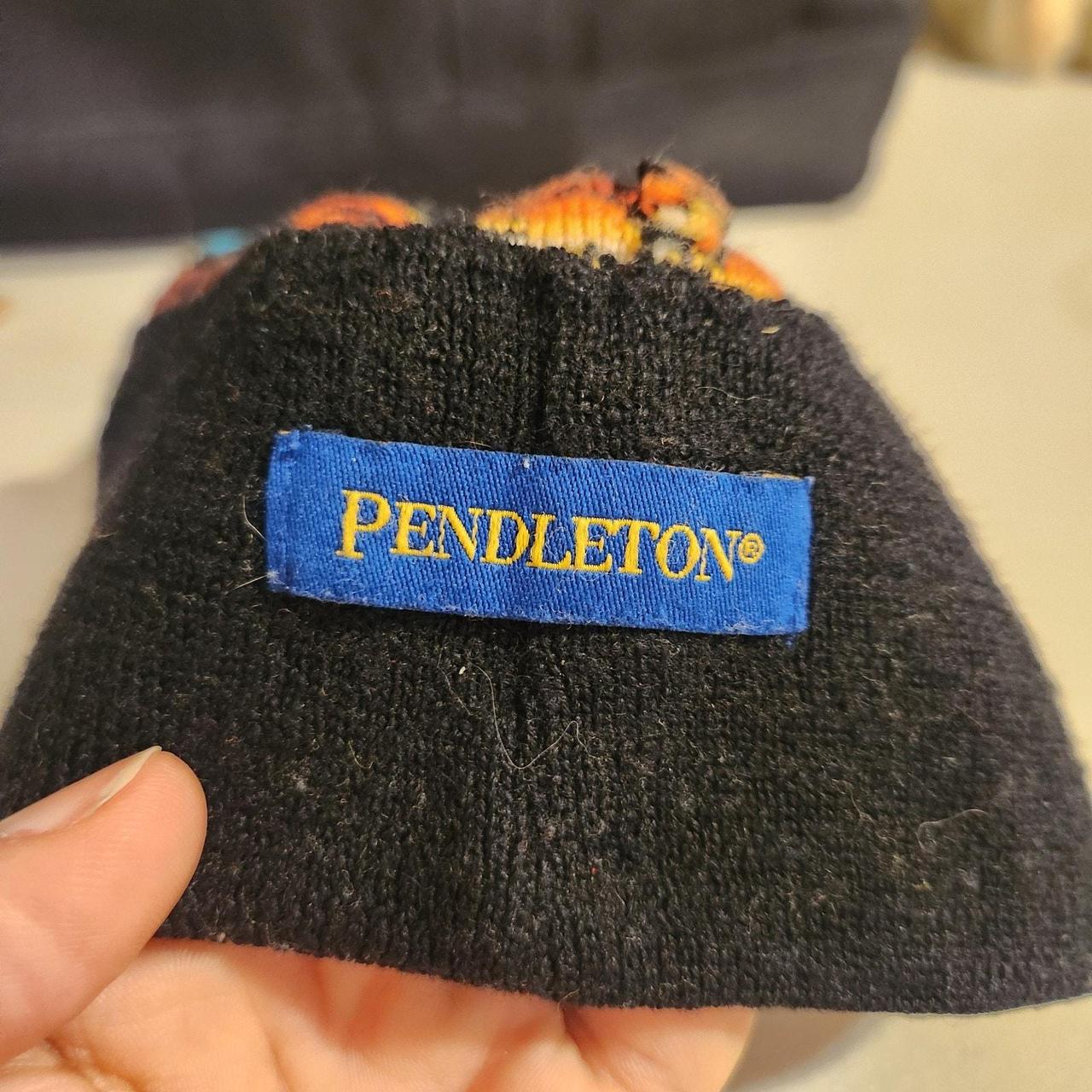 Pendleton Men's Hat - Black/Blue – Pendleton Azte… - image 7