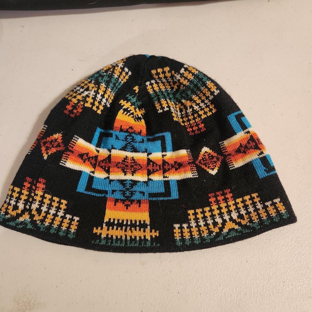 Pendleton Men's Hat - Black/Blue – Pendleton Azte… - image 3