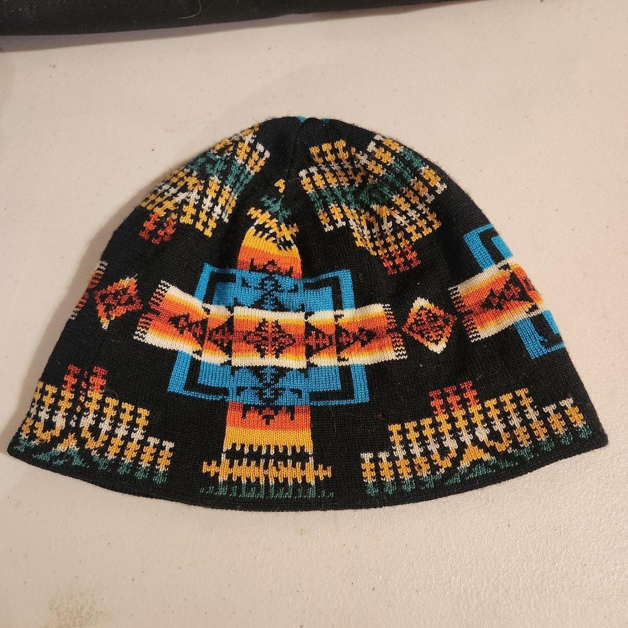 Pendleton Men's Hat - Black/Blue – Pendleton Azte… - image 8