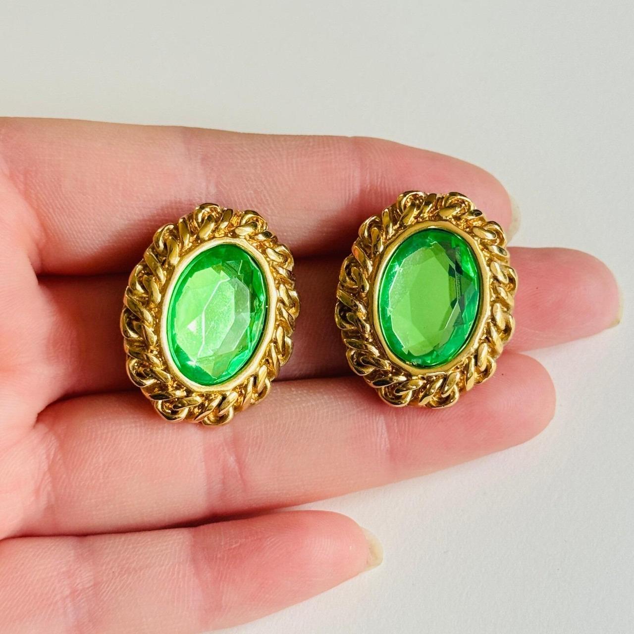 Kenneth Jay Lane Women's Earrings - Gold – VTG KJ… - image 3