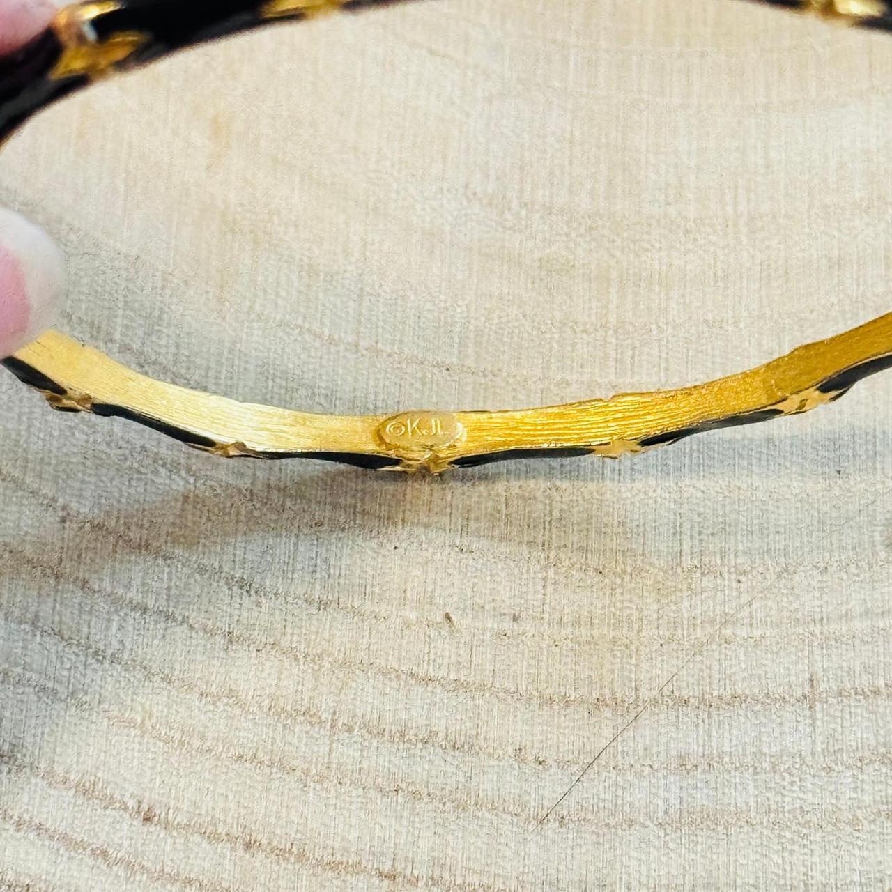 Kenneth Jay Lane Women's Jewelry - Gold/Black – V… - image 5