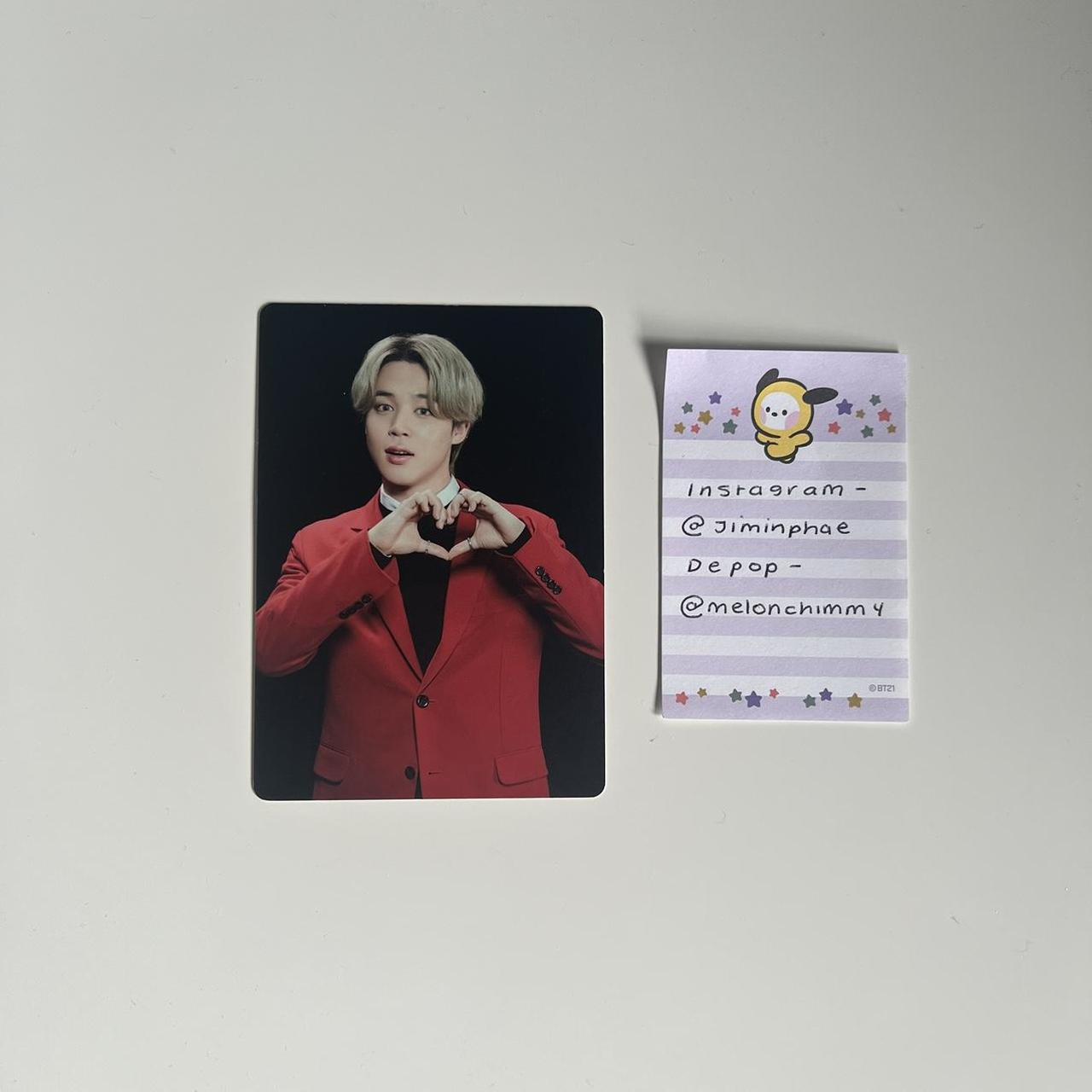 Bts Official Jimin Map Of The Soul On E Tour Mini Depop