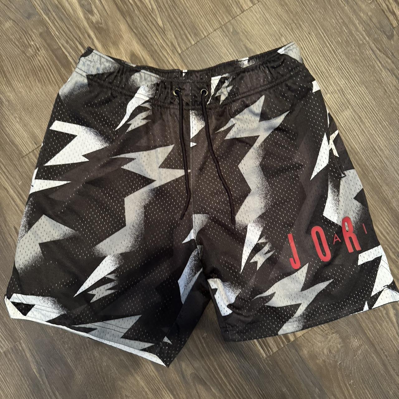 Black Jordan Shorts Fairly New Size S Depop