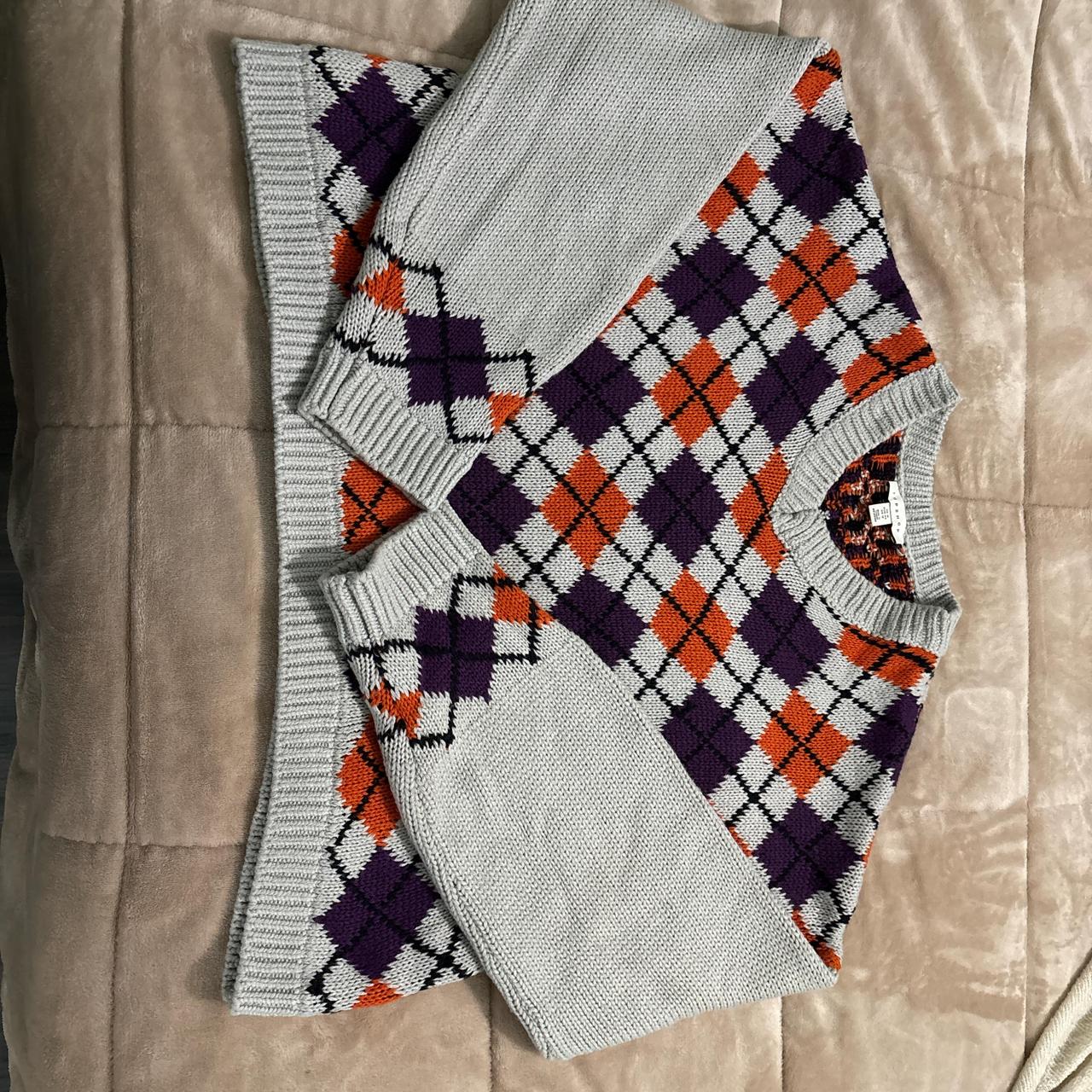 Topshop Women's Sweater - Multi/Grey - 12 – Cozy … - image 1