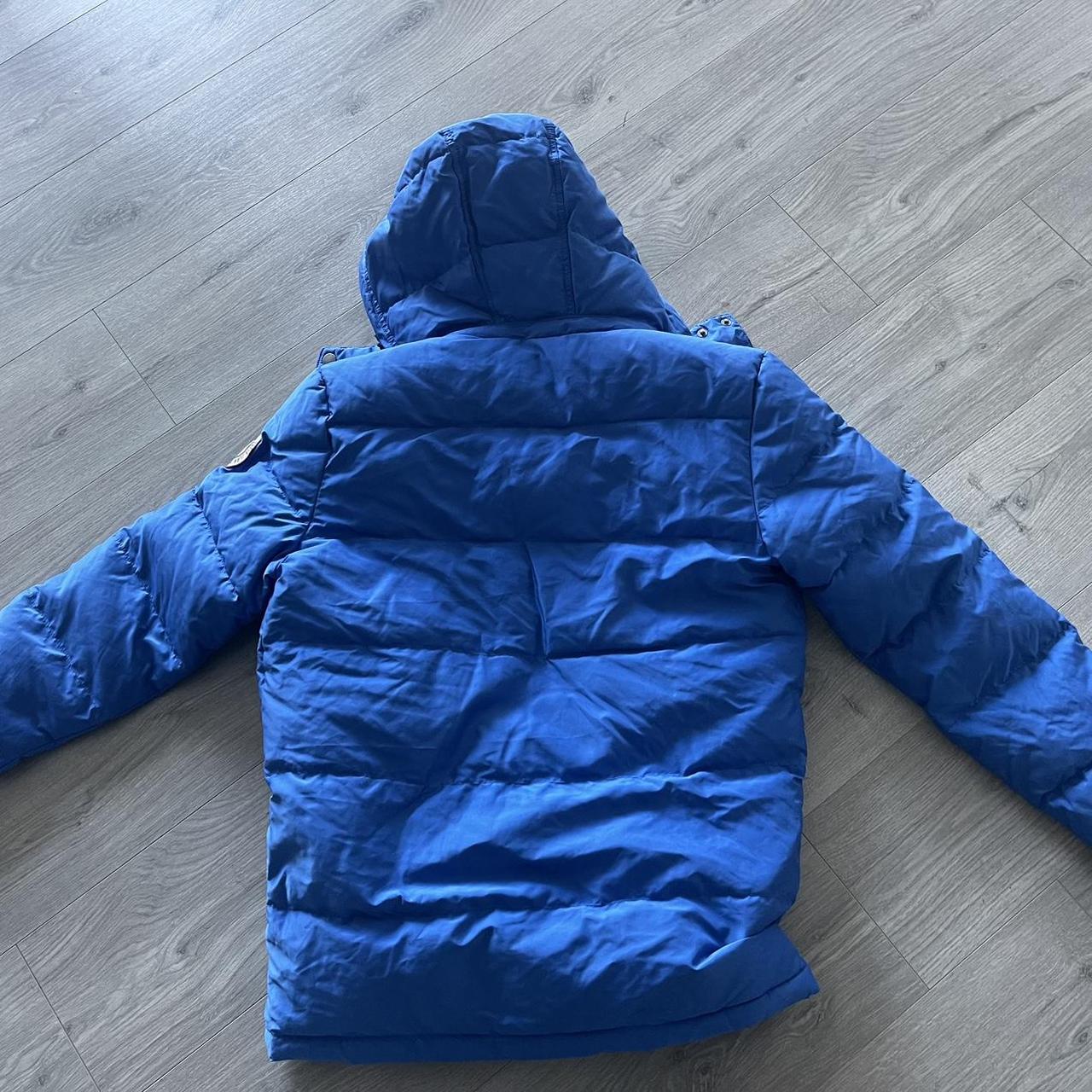 Jeanswest blue warm-down blue puffer jacket Depop