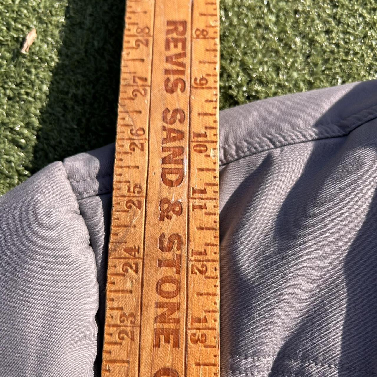 Levi's Men's Puffer Jacket - Grey/Blue - XL – Rar… - image 4