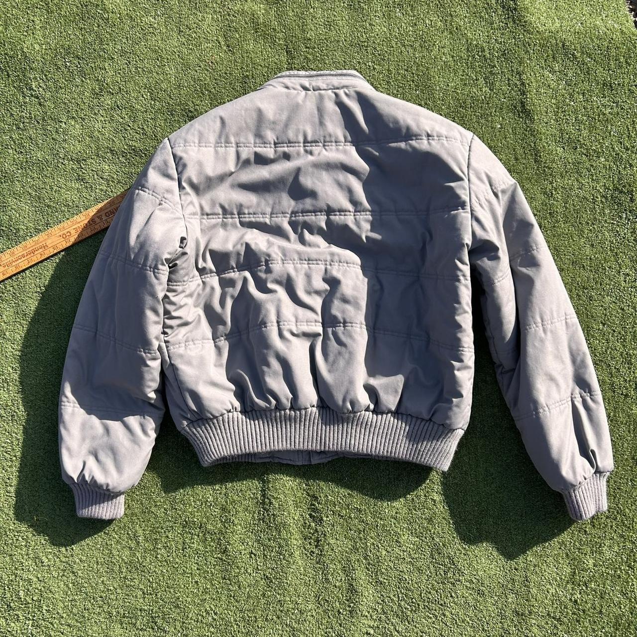 Levi's Men's Puffer Jacket - Grey/Blue - XL – Rar… - image 7