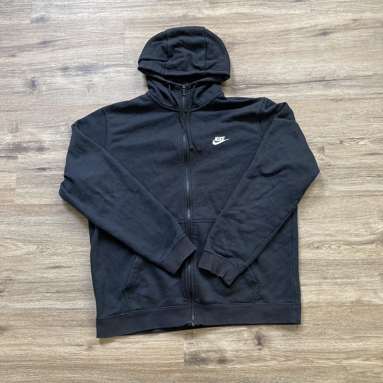 Nike Jacket Zip up XL - Depop