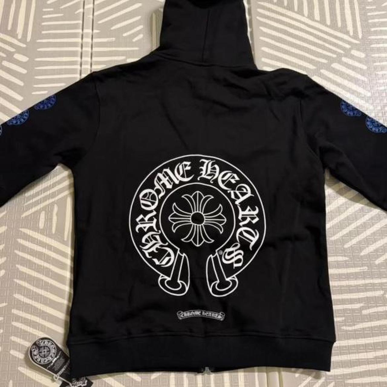 chrome hearts hoodie - Depop