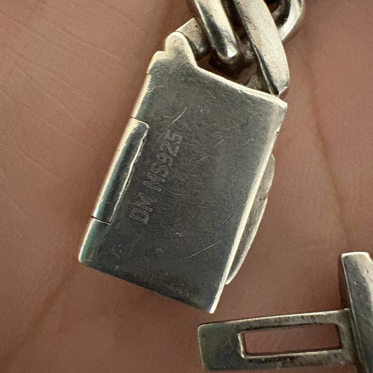 Men's Bracelet - Silver – Solid Monaco Moissanite… - image 2