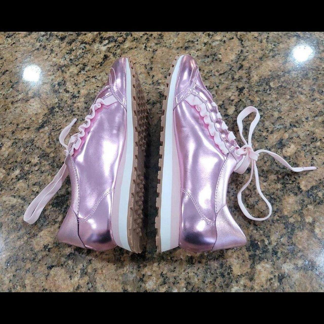 日本未販売 TORY SPORT Ruffle Sneaker rainbow Tory Burch Sport Womens Sneakers Size 6M Leather Uppers