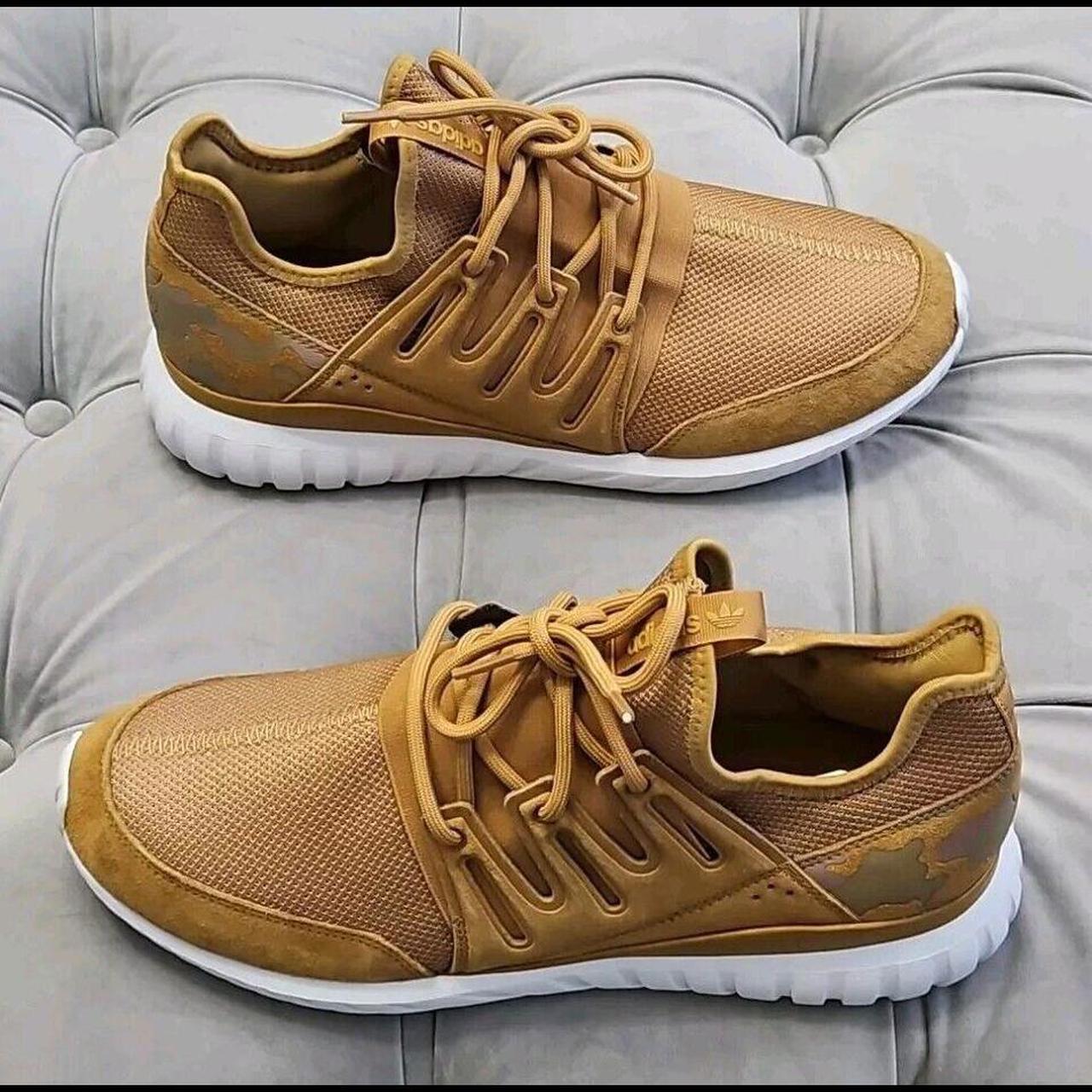 ADIDAS Tubular Radial Mesa Brown Athletic Mens. Depop