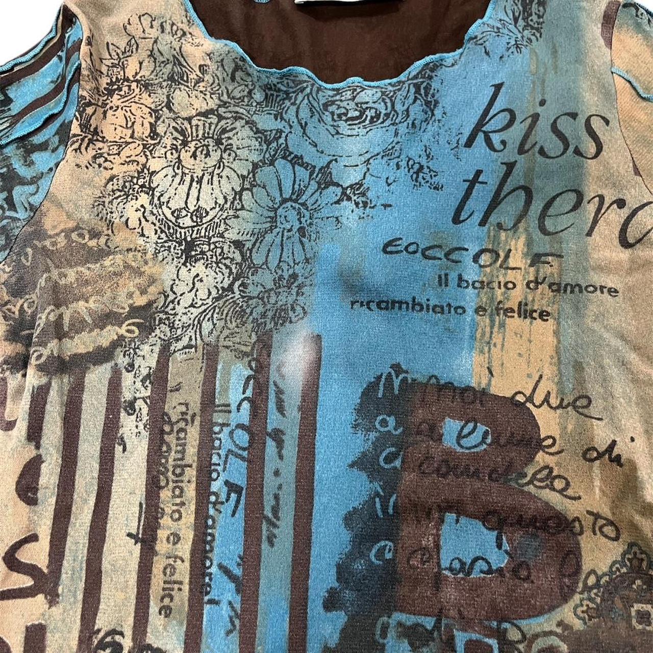 Cache Women's Top - Multi/Blue - S – cache cache … - image 3