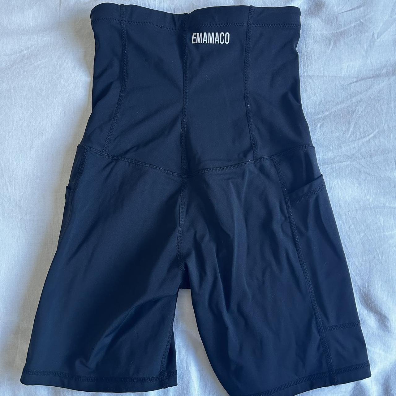 Emamaco pregnancy recovery shorts. Black size small Depop