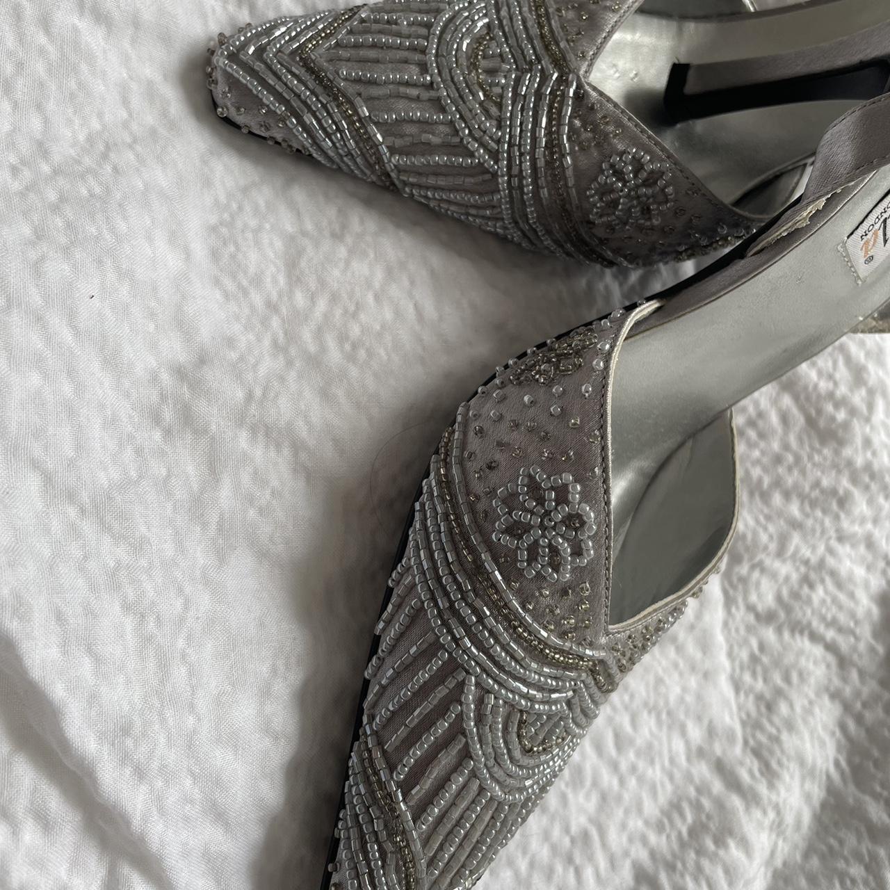 Gorgeous embroidered Farfalla London heels. Slight... - Depop