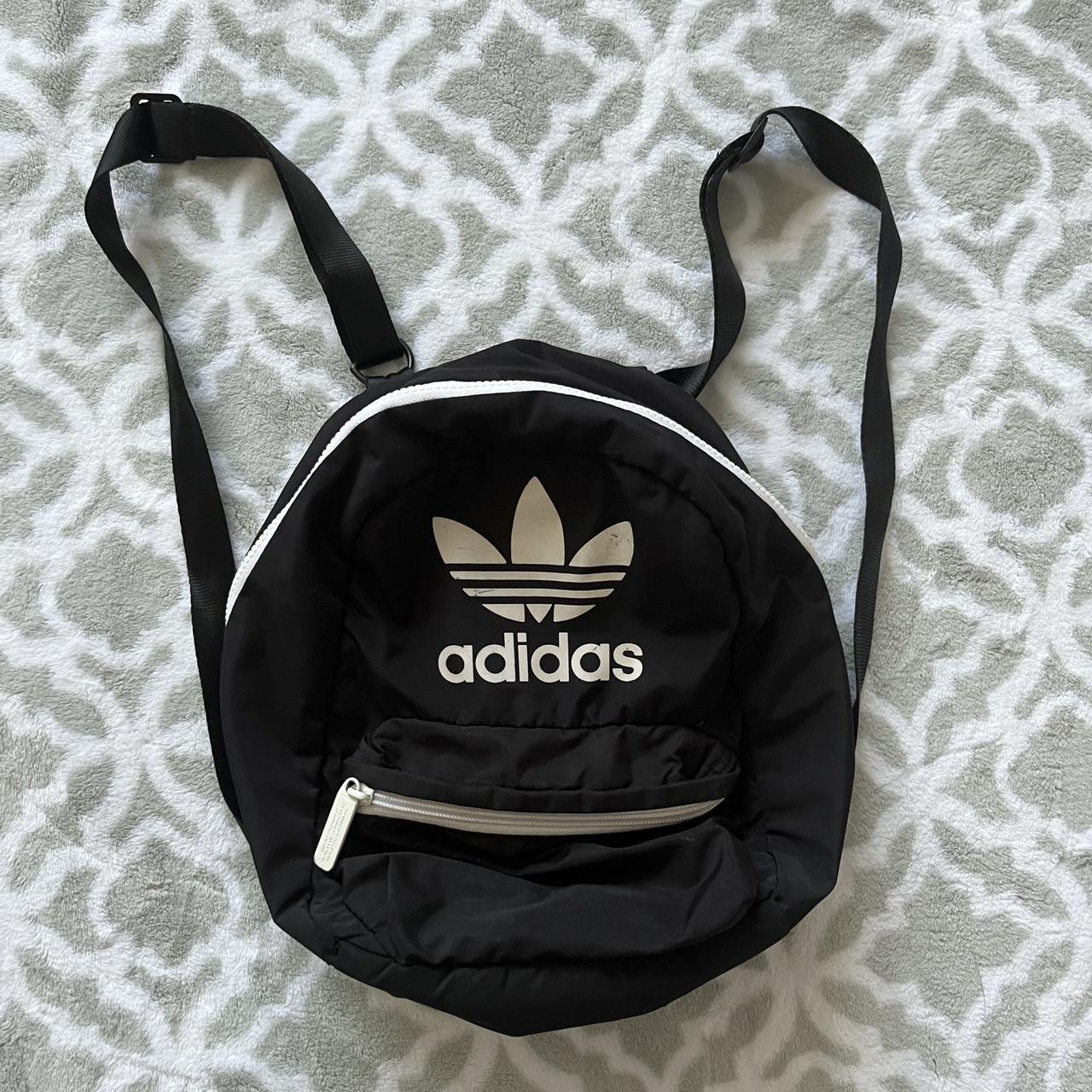 Adidas Women s Black White Cute Mini Backpack One